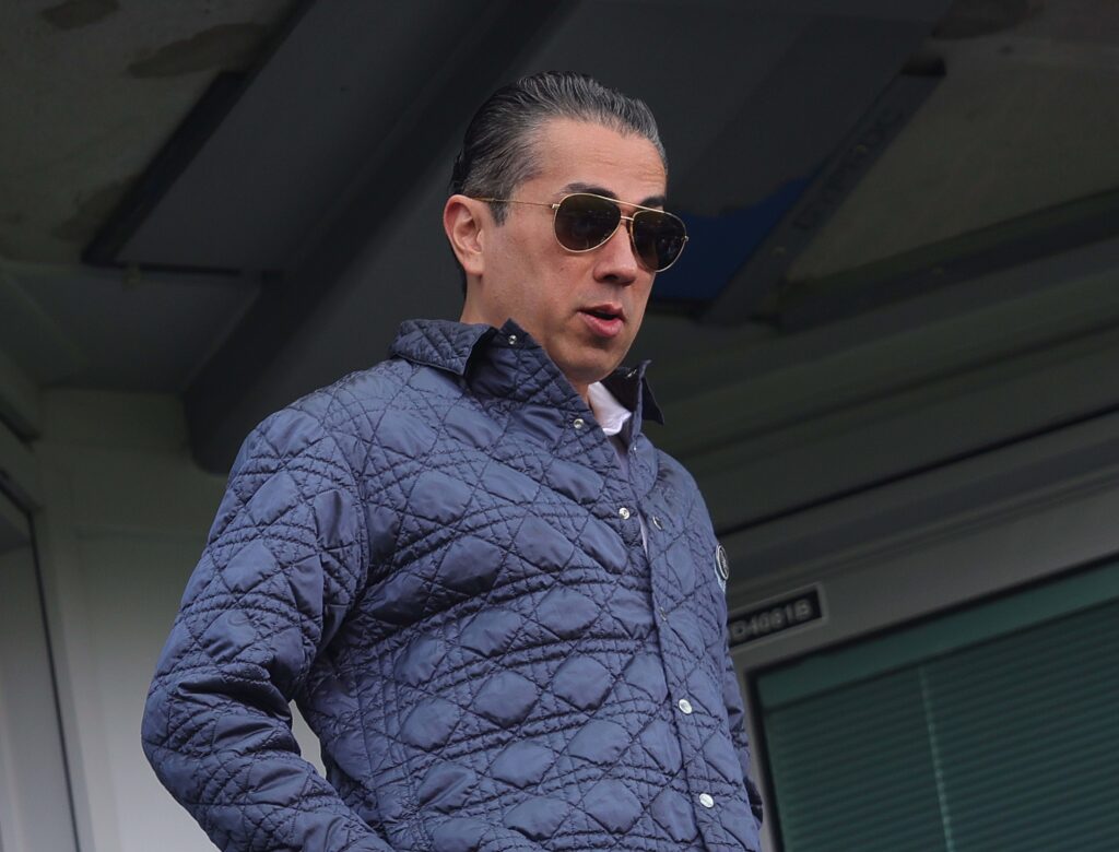 Behdad Eghbali owner of Chelsea during the Premier League match between Chelsea FC and Ipswich Town FC
