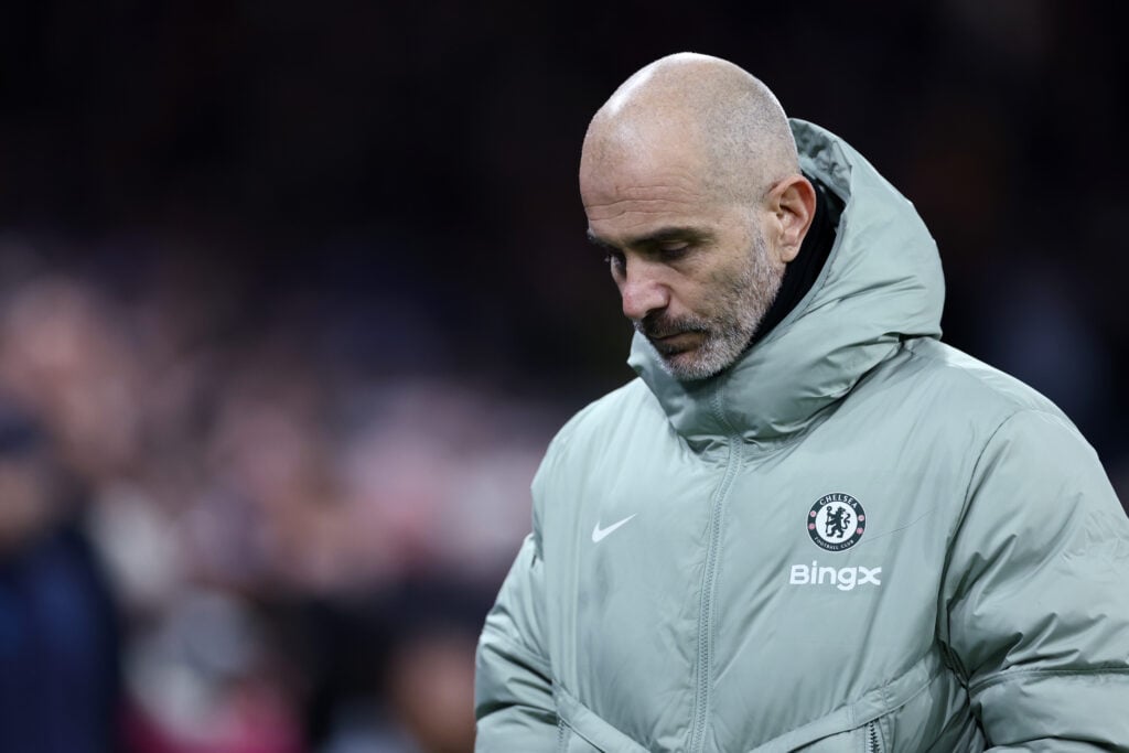 Former Chelsea manager Enzo Maresca