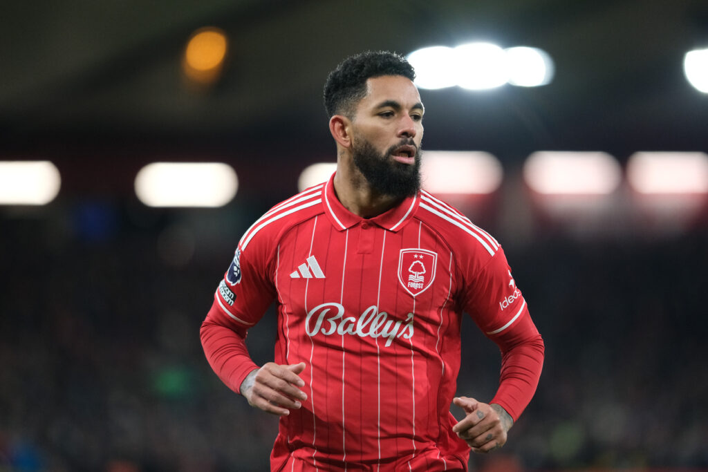 Douglas Luiz of Nottingham Forest seen during the Premier