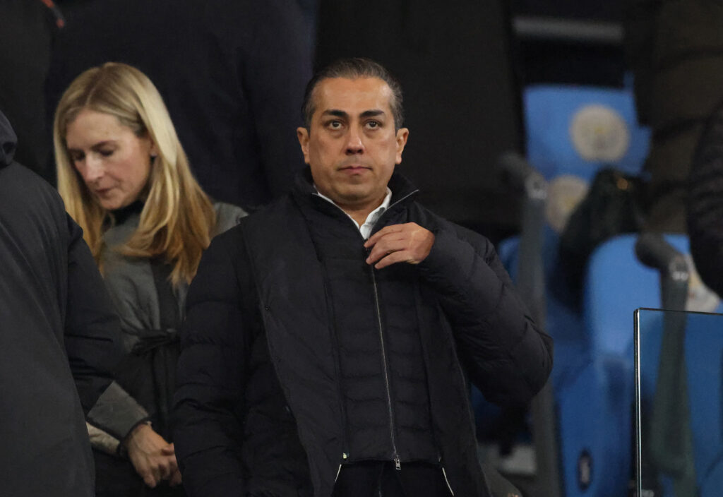 Behdad Eghbali, co owner of Chelsea during the Premier League match between Manchester City and Chelsea