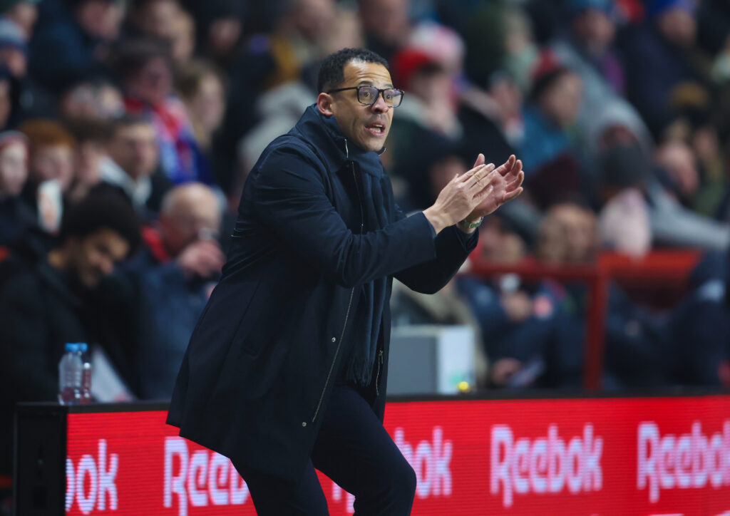 Chelsea manager Liam Rosenior during the Emirates FA Cup Third Round match between Charlton Athletic and Chelsea
