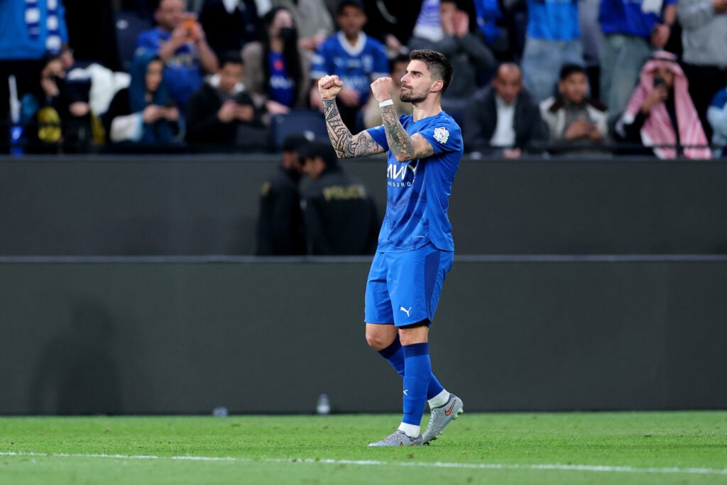 Ruben Neves in action for Al Hilal.