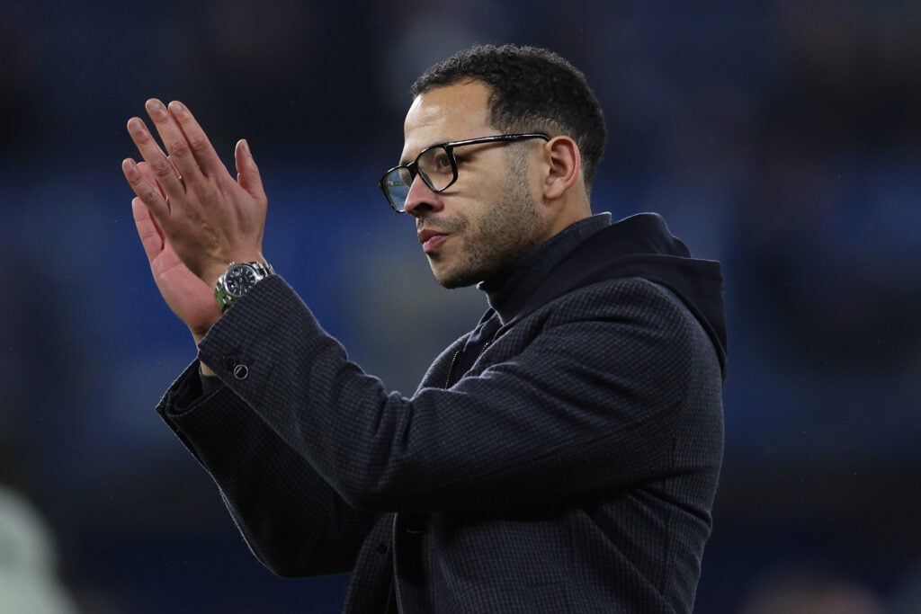 Chelsea Manager, Liam Rosenior applauds the supporters after the UEFA Champions League 2025/26 League Phase MD7 match between Chelsea FC and Pafos FC