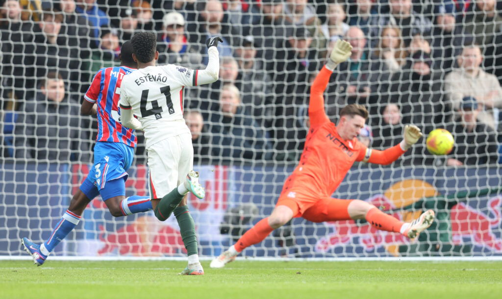 Chelsea's Estevao scores