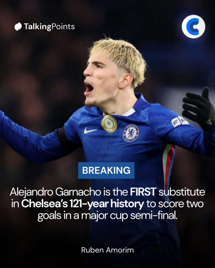 Alejandro Garnacho breaks Chelsea record