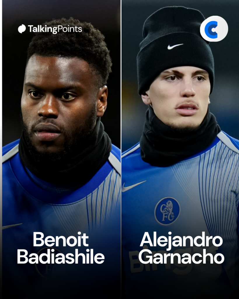 Benoit Badiashile and Alejandro Garnacho against West Ham