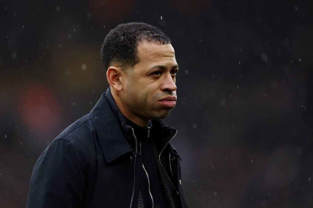 Liam Rosenior, Manager of Chelsea reacts