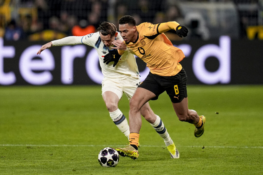 Felix Nmecha of Borussia Dortmund