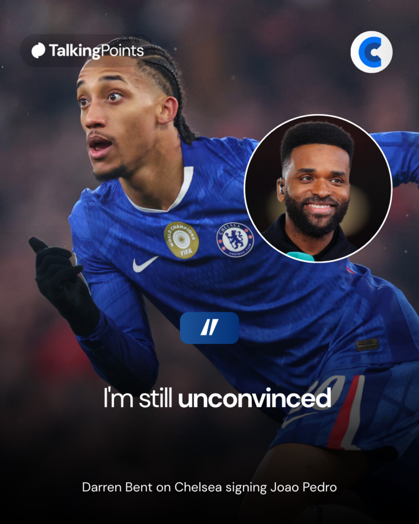 Darren Bent quote on Chelsea forward Joao Pedro