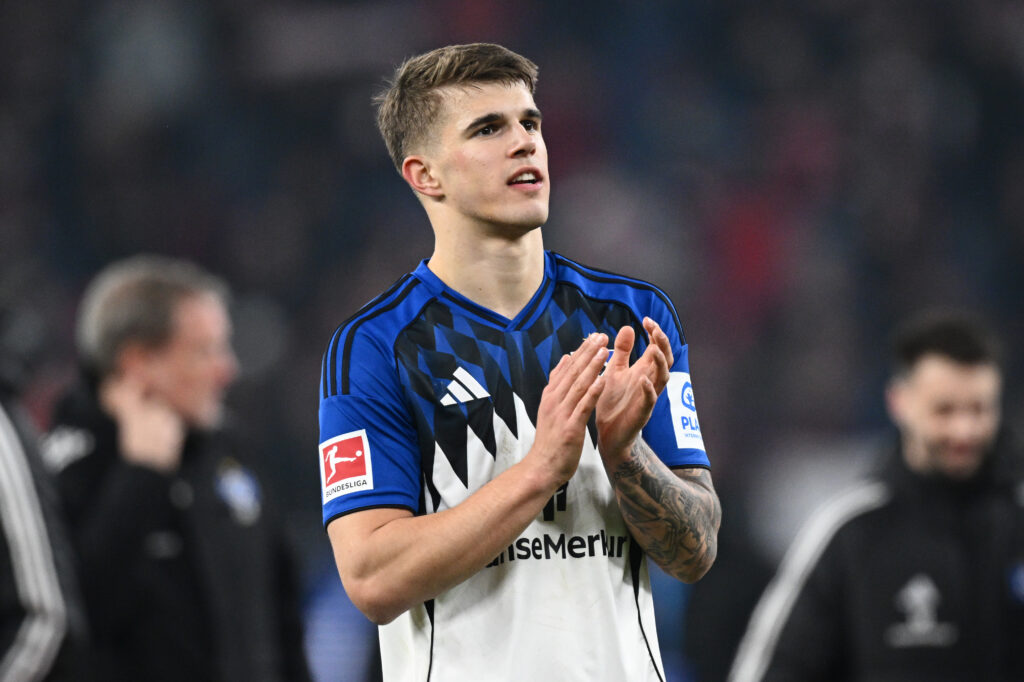 Luka Vuskovic of Hamburger SV