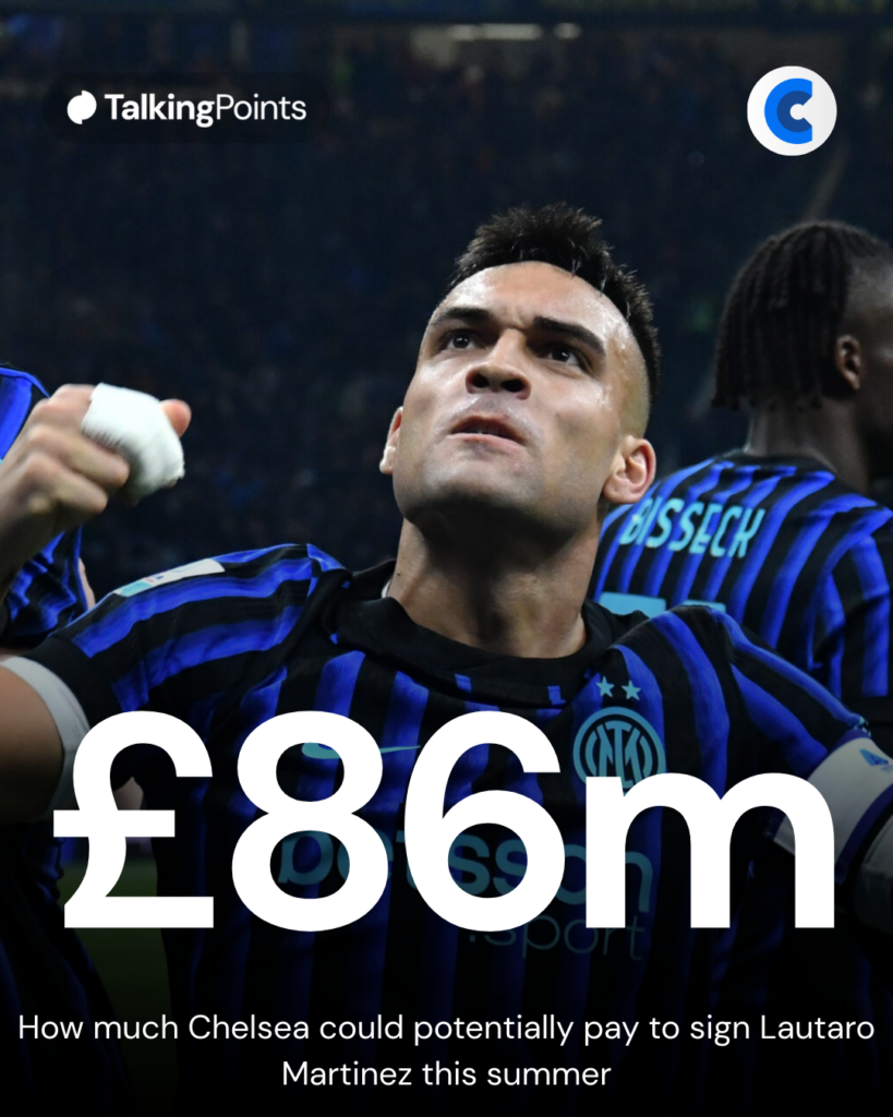 Lautaro Martinez's potential transfer fee