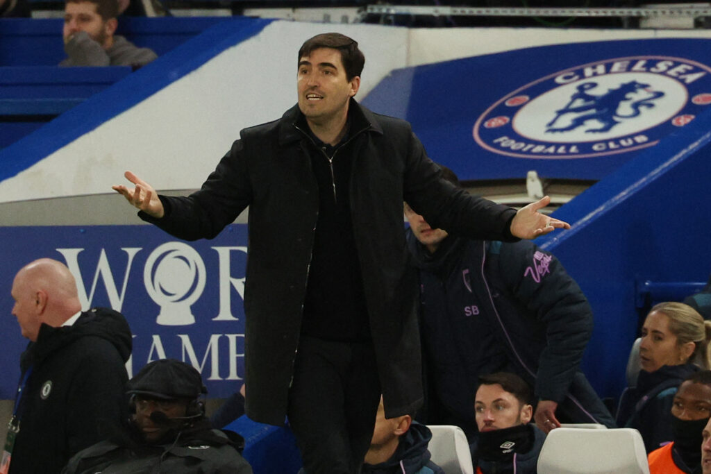 Bournemouth's Spanish manager Andoni Iraola