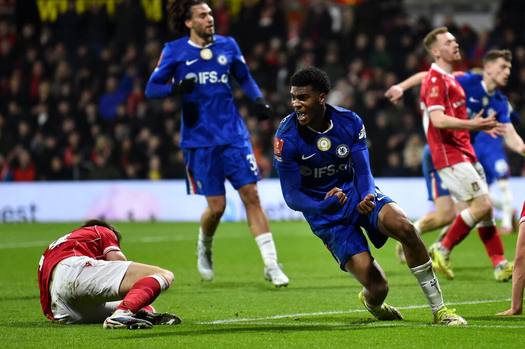 TOPSHOT-FBL-ENG-FACUP-WREXHAM-CHELSEA