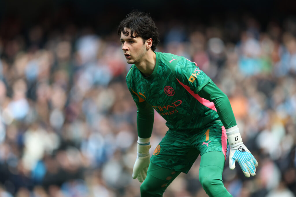 James Trafford of Man City