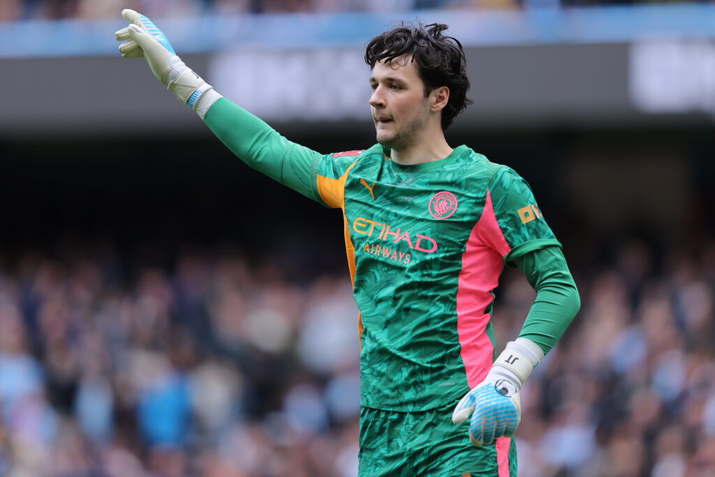 James Trafford of Manchester City