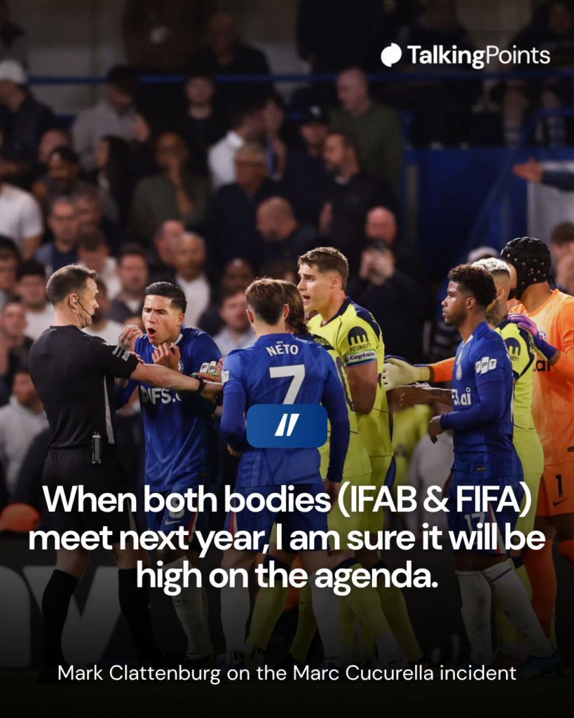 Marc Clattenburg on Marc Cucurella incident during Spurs vs Chelsea