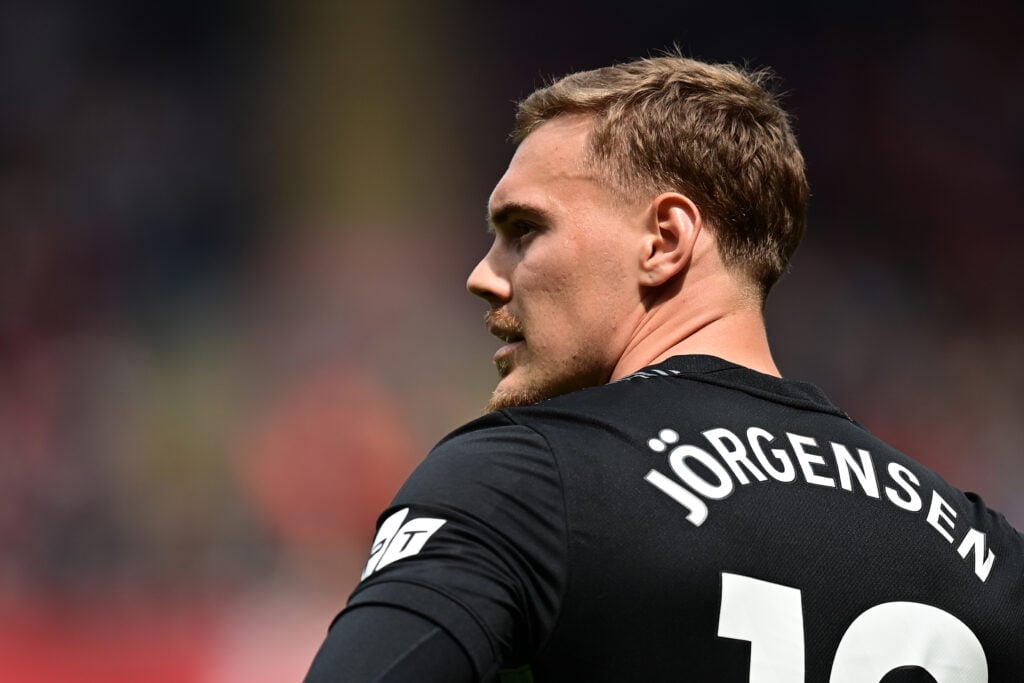 Filip Jorgensen of Chelsea