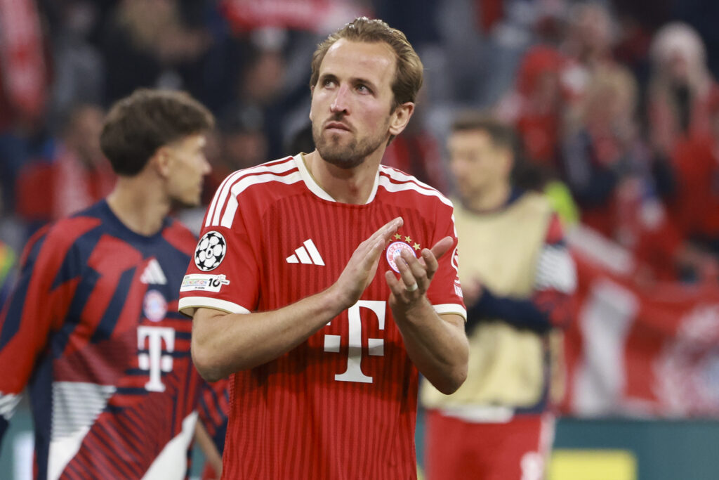 Harry Kane of Bayern Munich