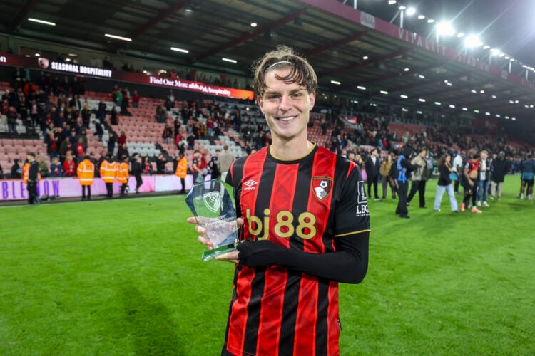 Photo by Robin Jones - AFC Bournemouth/AFC Bournemouth via Getty Images