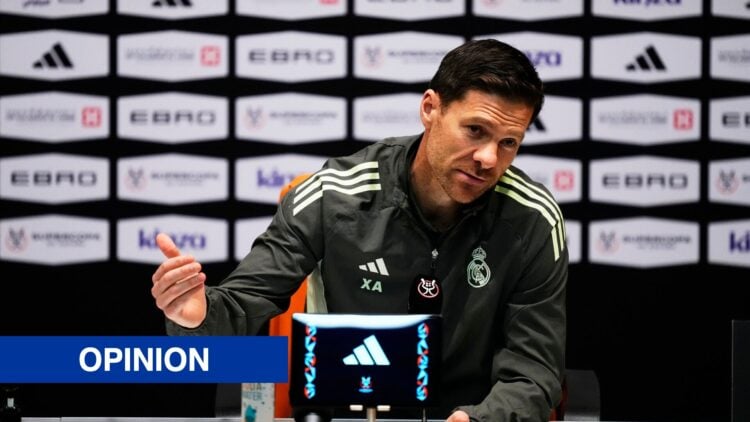 Xabi Alonso head coach of Real Madrid