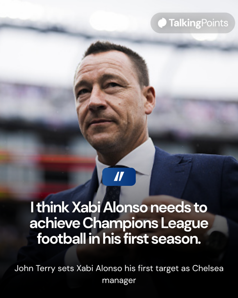 John Terry sets Xabi Alonso a Chelsea target