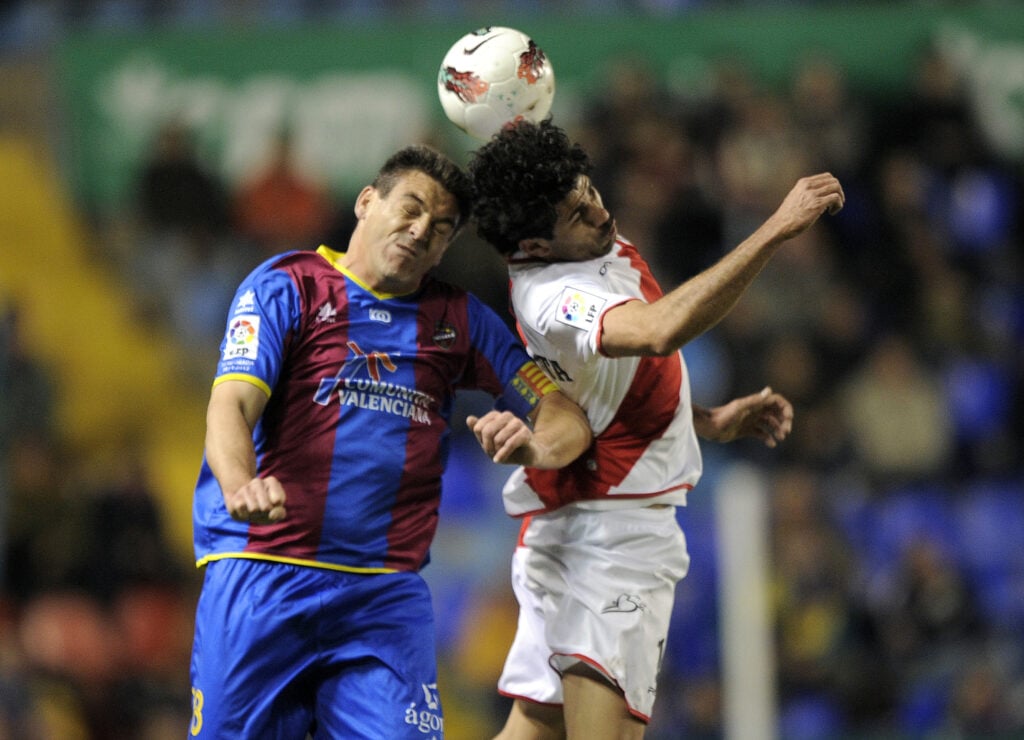 Levante's defender Sergio Ballesteros (