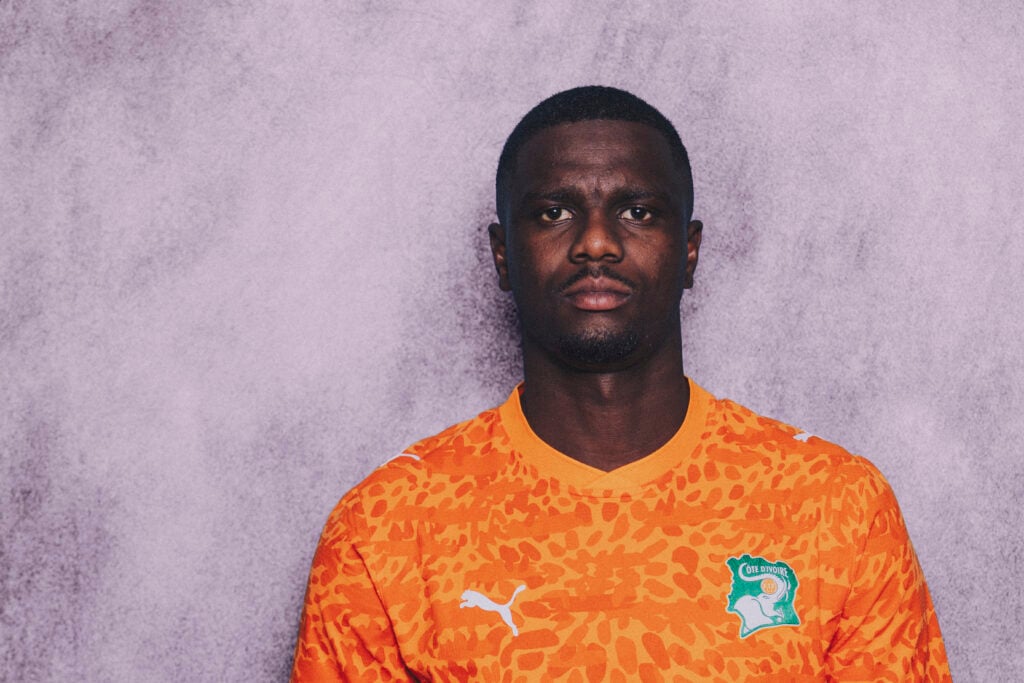 Ousmane Diomande #2 of Cote d'Ivoire
