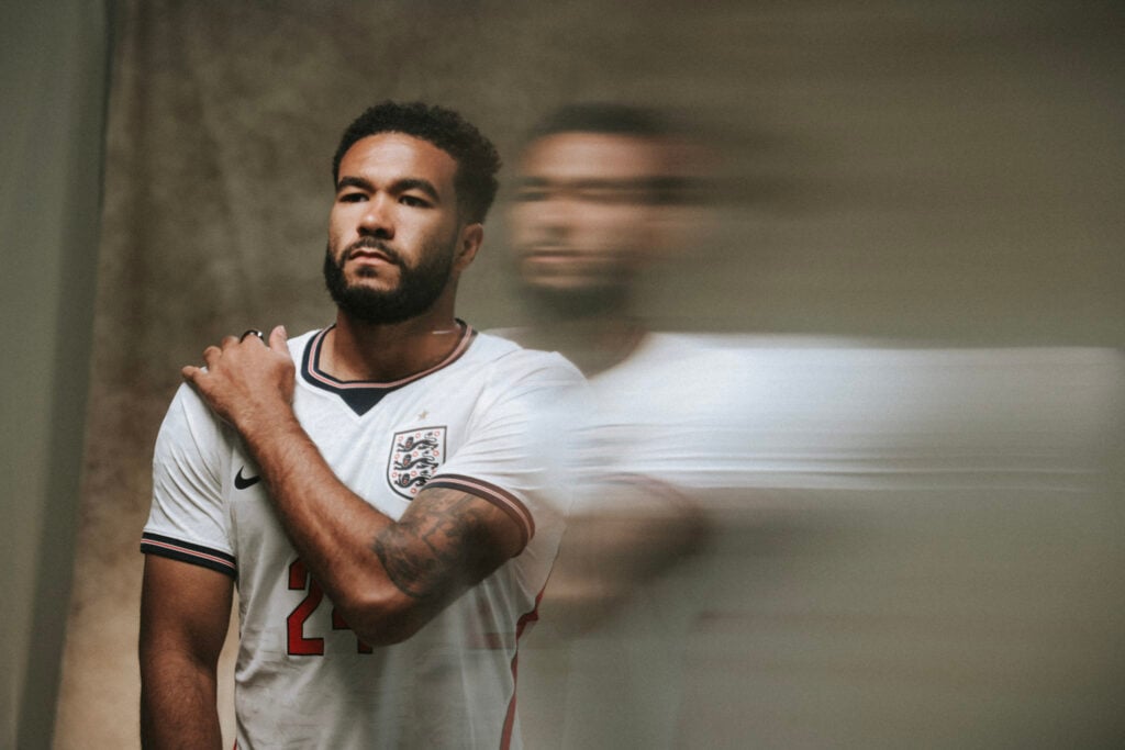 Reece James #24 of England poses