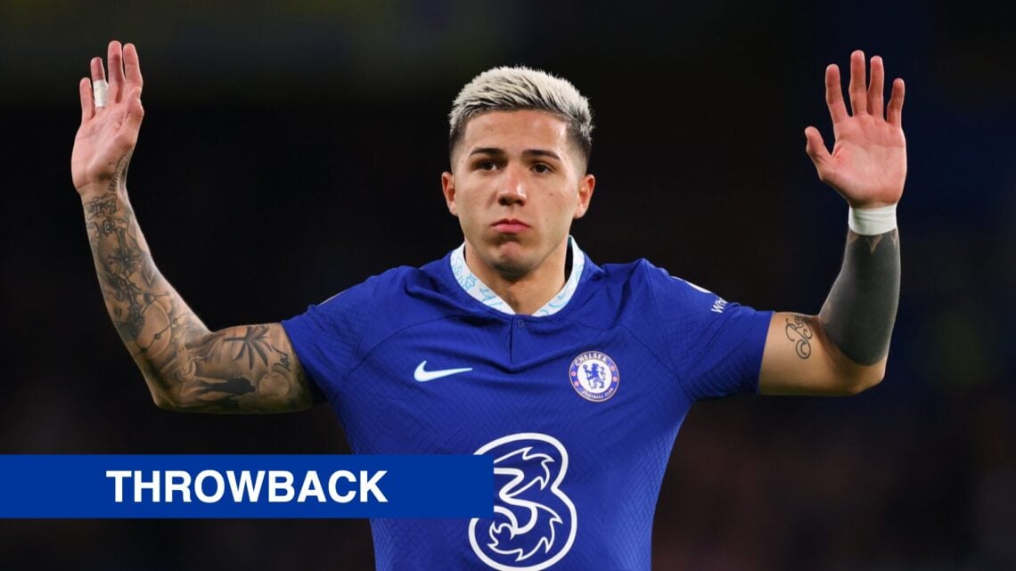Enzo Fernandez of Chelsea
