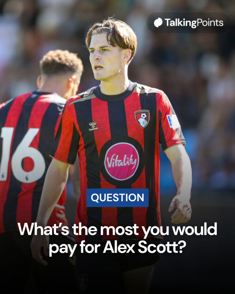 Alex Scott question graphic