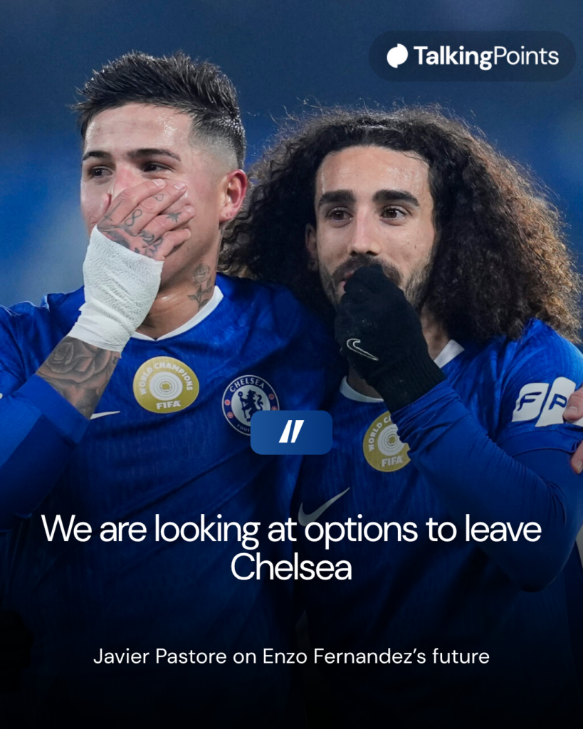 Enzo Fernandez's agent on his future at Chelsea