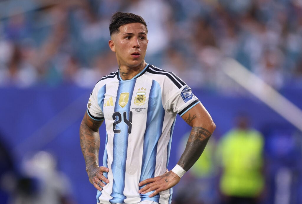 Enzo Fernandez of Argentina