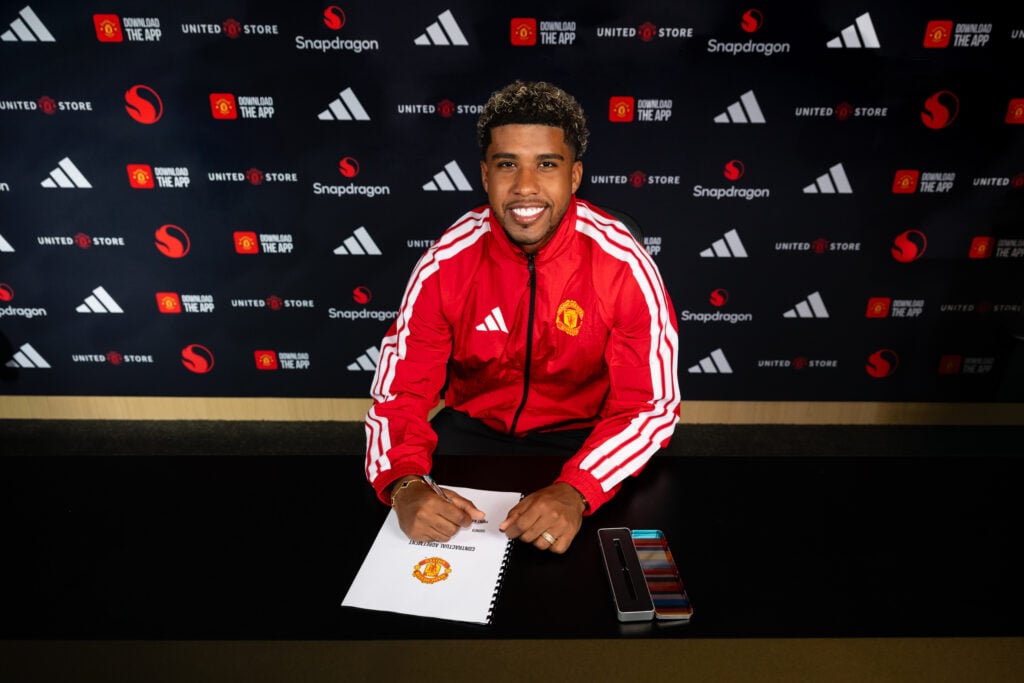 Manchester United Unveil New Signing Andrey Santos