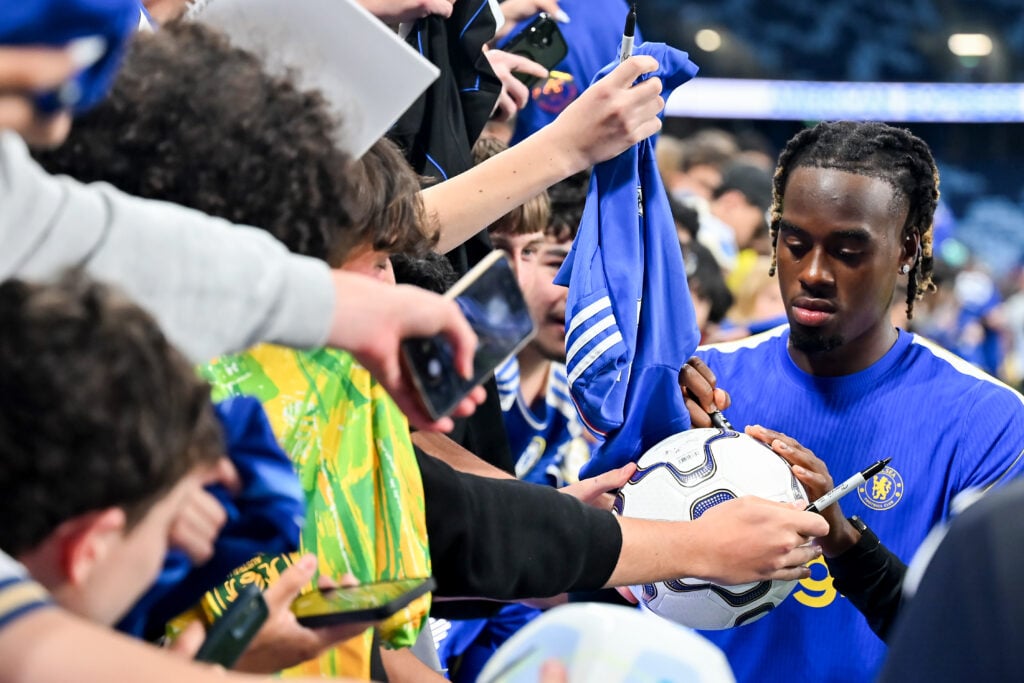 Jamie Gittens of Chelsea