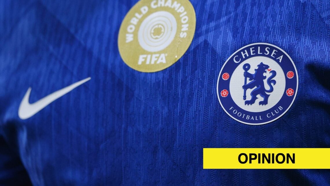 The club badge / logo of Chelsea