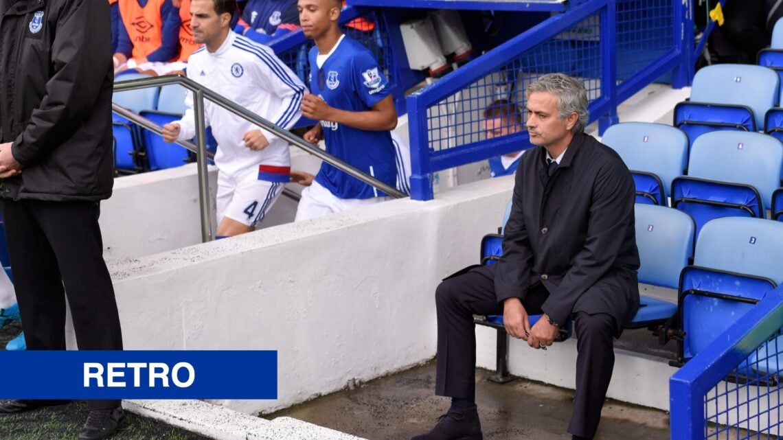 Jose Mourinho, manager of Chelsea